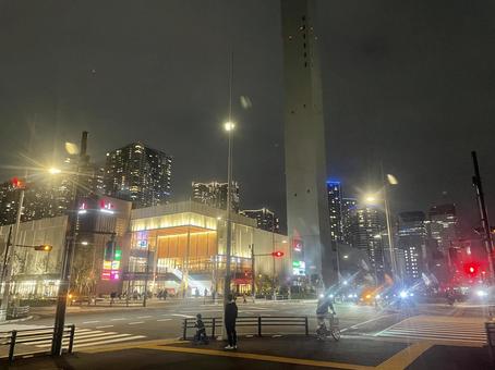 夜の晴海 夜の晴海の写真