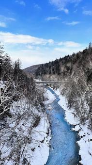 照片, 冬季景觀, 冬季, 北海道, 