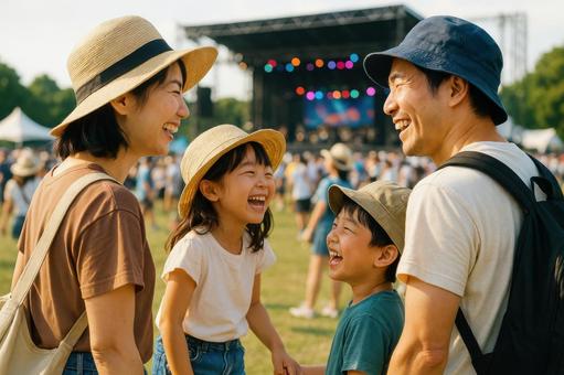 家族で楽しむ夏フェス 家族で楽しむ夏フェスの写真
