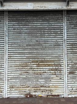 シャッター シャッター,古い,汚れたの写真素材