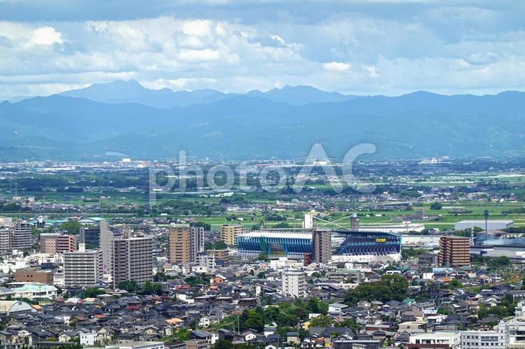 駅前不動産スタジアム（遠景） 駅前不動産スタジアム,遠景,鳥栖市の写真素材