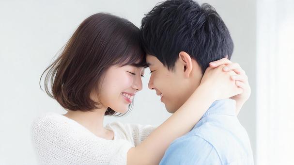 温かい愛情あふれる二人 温かい愛情あふれる二人の写真