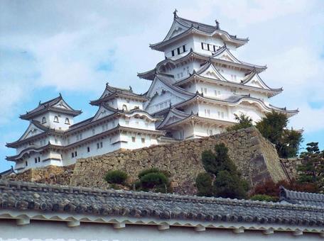 【風景写真】姫路城の風景 【風景写真】姫路城の風景の写真