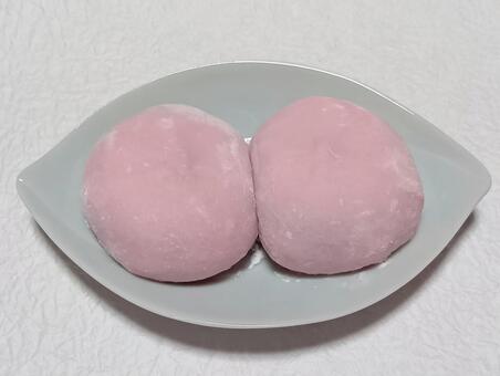 苺大福 苺大福,大福,和生菓子の写真素材