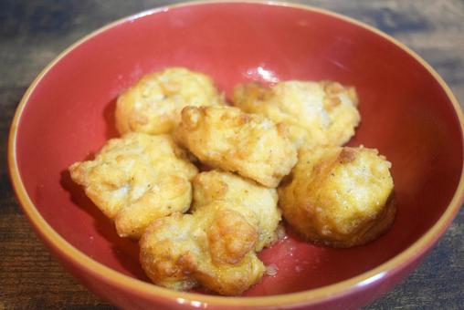 冷凍食品のから揚げ 冷凍食品のから揚げ 冷凍食品,から揚げ,手抜きの写真素材