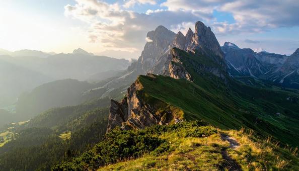 山の美しい風景 山の美しい風景の写真