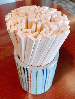 割り箸 割り箸,木,食事の写真素材