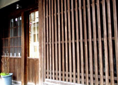 木製の旧家の南側 木製,玄関,入口の写真素材