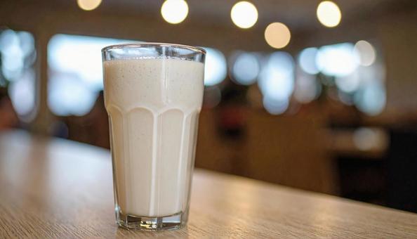 カフェのミルクセーキ カフェのミルクセーキの写真