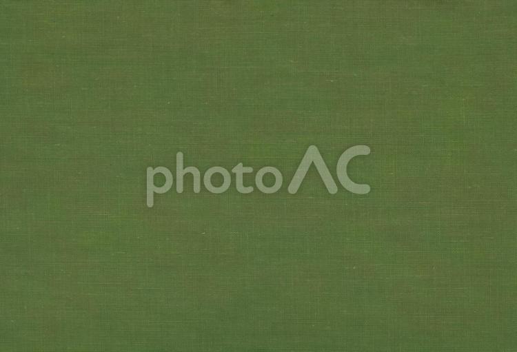 麻布のような表面の本の表紙の厚紙（緑色） 緑色,グリーン,カラーの写真素材
