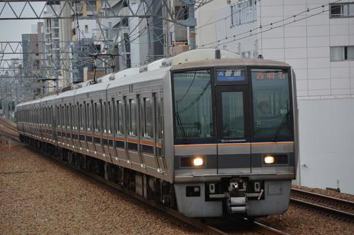 207系 207系 鉄道編成,jr,西日本の写真素材