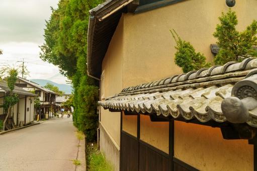 小布施の街並みの写真