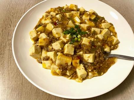手作りの麻婆豆腐 手作りの麻婆豆腐 麻婆豆腐,豆腐料理,豆腐の写真素材