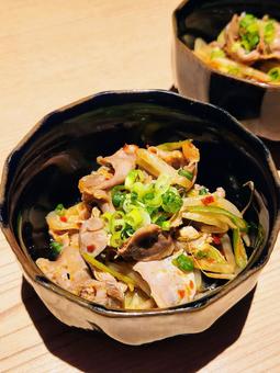 先付け１つ 居酒屋メニュー,お通し,先付けの写真素材