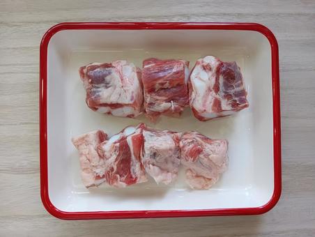 豚軟骨 豚軟骨,軟骨,豚肉の写真素材