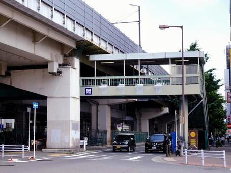 Photo, higashimikuni station, osaka prefecture, osaka city, yodogawa ward, higashimikuni 1-chome, midosuji line, 