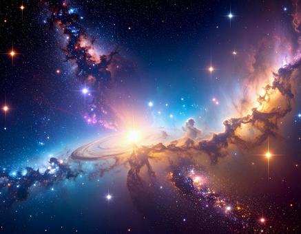 神秘的な宇宙空間 銀河系6 神秘的な宇宙空間 銀河系6の写真