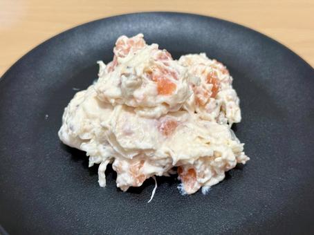 サーモンのクリームチーズ和え サーモンのクリームチーズ和えの写真
