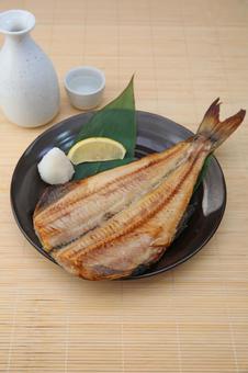 ホッケ ホッケ ホッケ,焼き魚,魚料理の写真素材