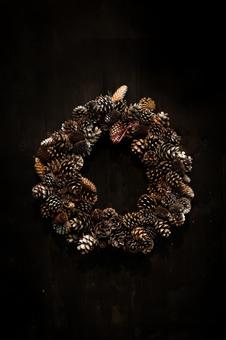 Christmas 2 クリスマスリース,christmas,wreathの写真素材