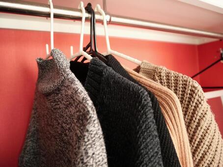 冬服 セーター,冬服,冬の写真素材