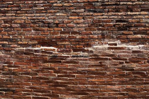レンガ壁　テクスチャ レンガ,壁,テクスチャの写真素材