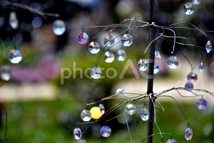 ガラスの芸術品 diamond,きらきら,きれいの写真素材