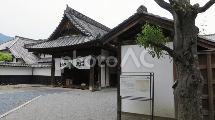 真田邸　正面玄関 真田邸,松代城,海津城の写真素材