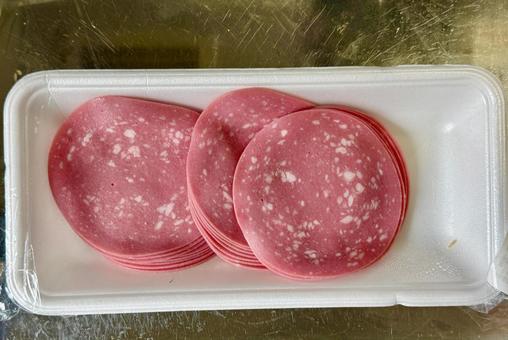 ビアソーセージ ビアソーセージ ビアソーセージ,ボロニアソーセージ,食べ物の写真素材