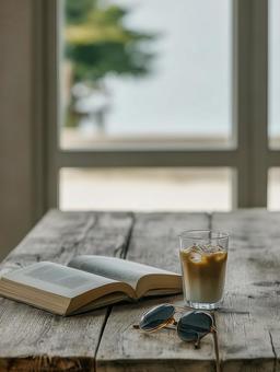 午後の静けさとアイスラテの時間 午後の静けさとアイスラテの時間の写真