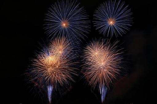 花火 花火 花火,はなび,夏の写真素材