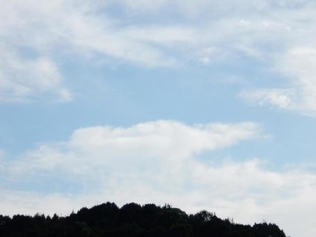 【空の写真】秋空 【空の写真】秋空の写真