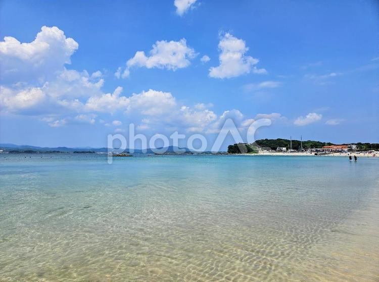 御座白浜海水浴場 御座白浜,御座白浜海水浴場,海水浴の写真素材