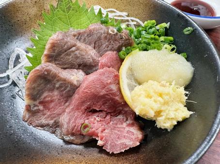 馬刺し 馬刺し 馬刺し,馬肉,桜肉の写真素材