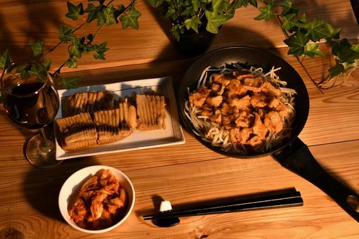 ホルモン焼き 晩酌 ホルモン焼き 晩酌の写真
