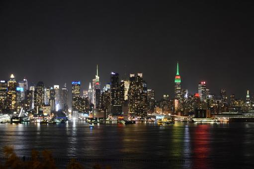 マンハッタン夜景 マンハッタン夜景の写真
