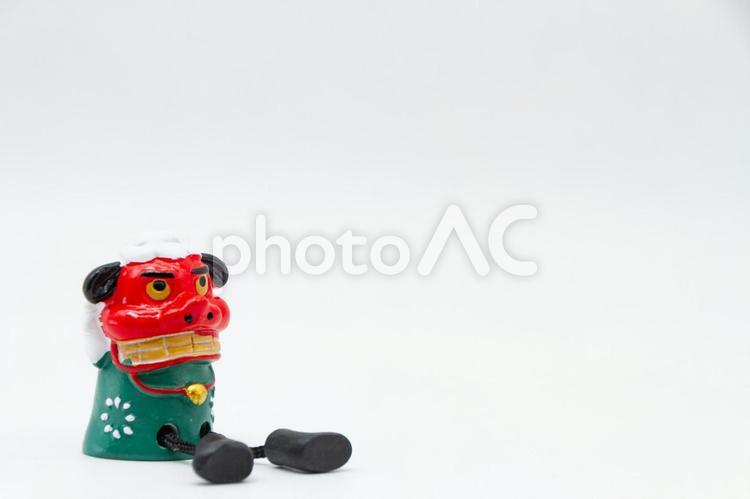 獅子舞の人形 獅子舞,正月,獅子頭の写真素材