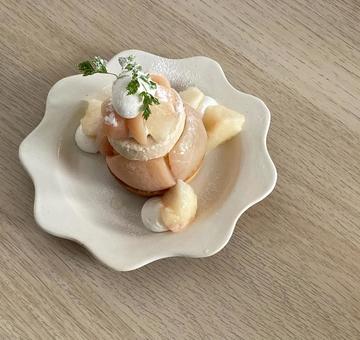 Photo, peach, tart, black tea, 