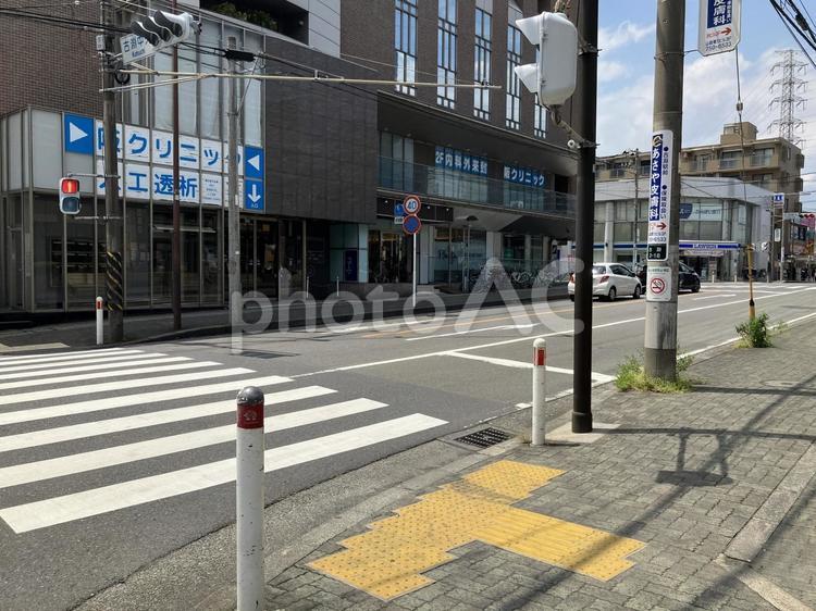 横浜線の古淵駅周辺 古淵駅,古淵中央,横浜線の写真素材