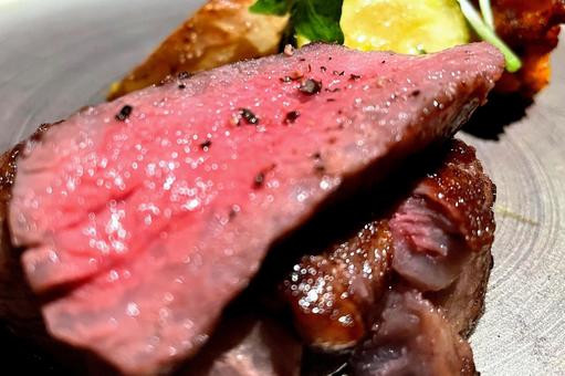 ローストビーフ ローストビーフ,牛肉,牛の写真素材