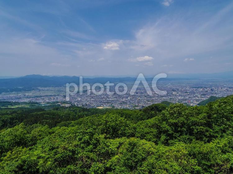 【山形県】山形市・西蔵王公園展望広場 西蔵王公園展望広場,西蔵王公園,展望台の写真素材