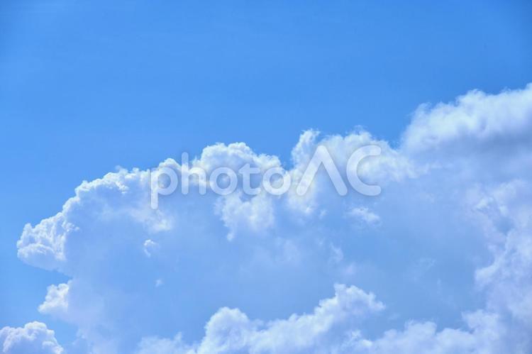 夏イメージ　夏の雲（1） 雲,夏,夏空の写真素材