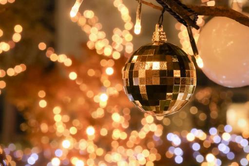 クリスマスのイルミネーション クリスマスのイルミネーション クリスマス,12月,冬の写真素材