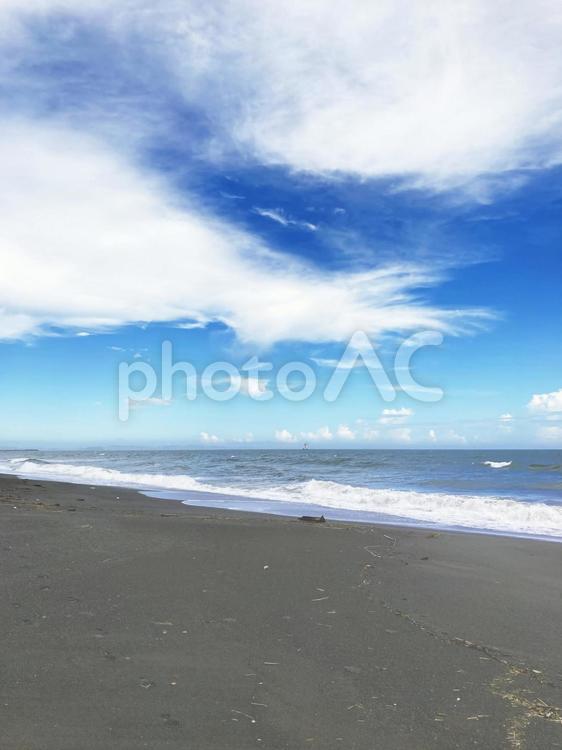 海と空と砂浜 海,季節,空の写真素材