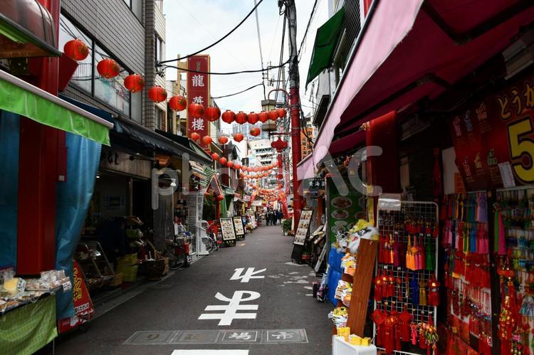 横浜中華街 横浜中華街,中華街,横浜の写真素材