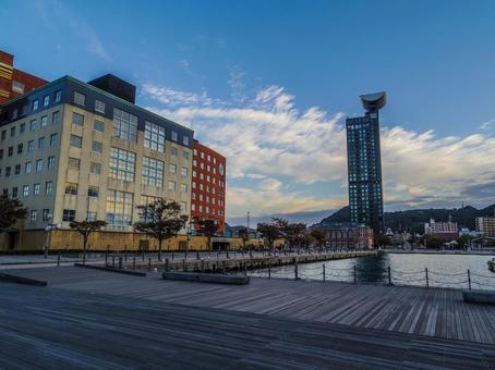 【福岡県】北九州市・門司港レトロ地区 門司,門司港,門司港レトロの写真素材