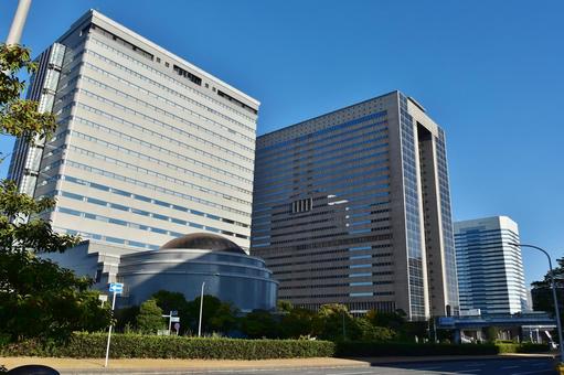 ＜千葉県＞幕張新都心の都市風景 幕張新都心,海浜幕張,幕張の写真素材