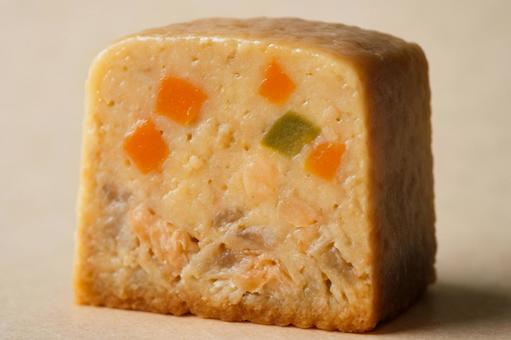 テリーヌ断面超接写の写真