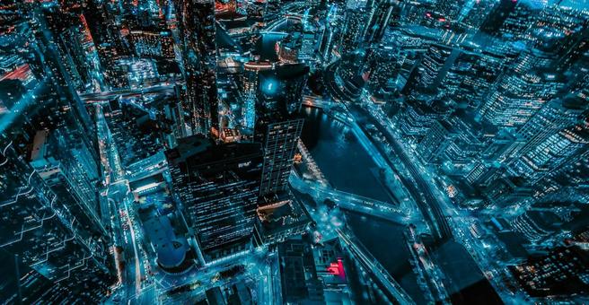 Melbourne night view (Austria), JPG