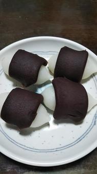 月見団子 月見団子 月見団子,和生菓子,月見の写真素材